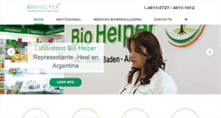 Desktop Screenshot of biohelper.com.ar